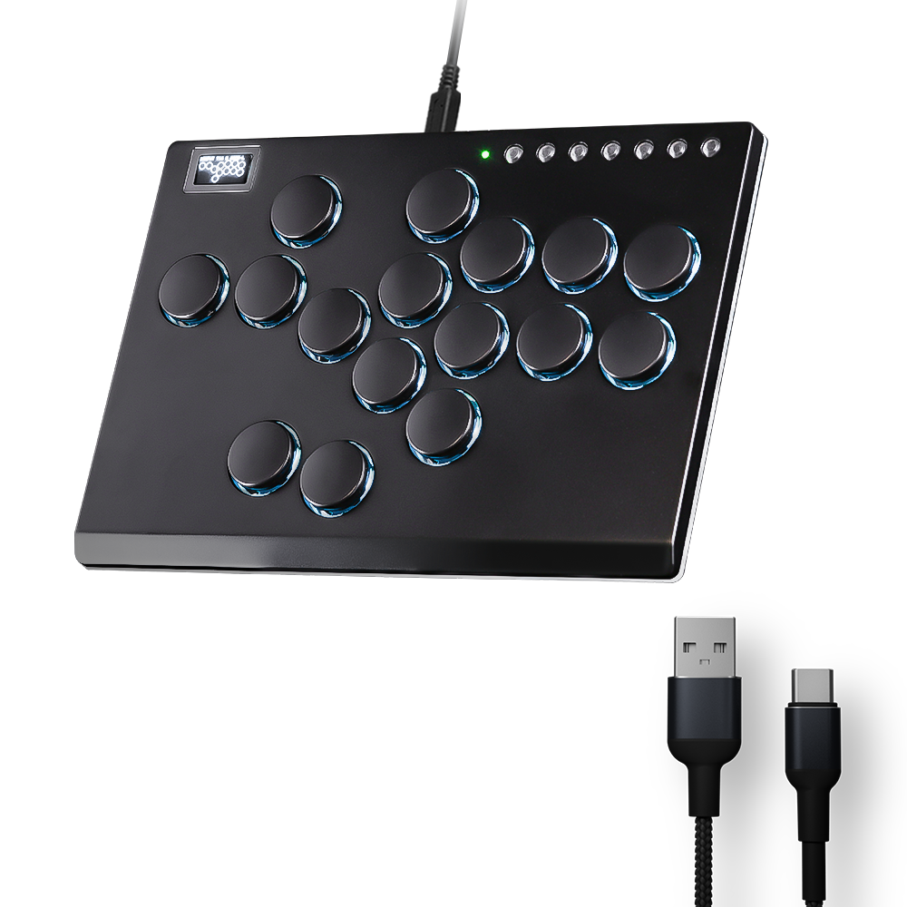 hitbox Haute42 3米USB数据线 街霸6 switch 格斗键盘 格斗游戏 - 图1