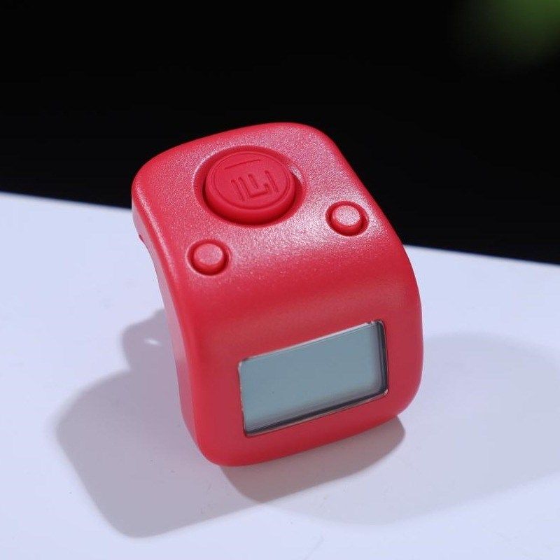 Upgraded version of electronic counting manual n ring type charging counting display electronic counting one heart electronic home counting