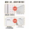 Workstation hole board, office desk, punch-free storage rack, metal magnetic hanging board accessories