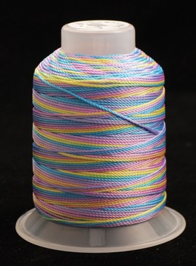 2024新款九紫离火段染线 龙绳手绳寓意手工diy编手链X项链编绳股