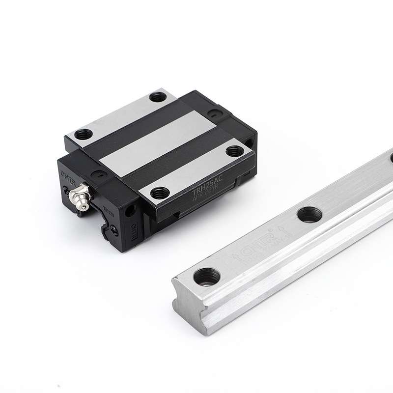 CHTR三环TRHG25AC法兰型高组滑块精密线性滑台高组装滑块直线导轨 - 图2