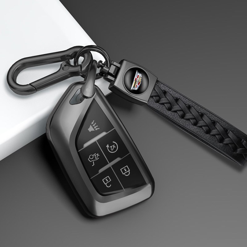 适用2024款凯迪拉克ct5钥匙套xt5车xt4壳ct6扣cOt4女atsl锐歌gt4 - 图2