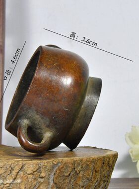 九香缘仿古朝耳合金铜香炉佛道一柱香熏炉家居摆件供佛供奉用具