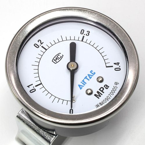 亚德客原装气动过滤器压力表F-GS/GF/GU4010M/4004M/5010M气压表 - 图1