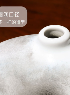 云雾手绘套装艺术品酒柜装u饰品花瓶摆件瓷瓶客厅现代简约插花个