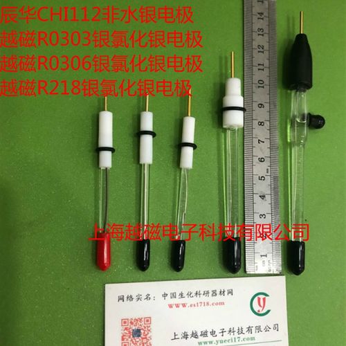 CHI111氯化银电极 银 饱和氯化银R0303Ag/Agcl参比电极 可拆卸 - 图0