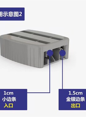 边条助手KT板PVC雪弗板包边条安装工具神器卡边条神器大小卡边