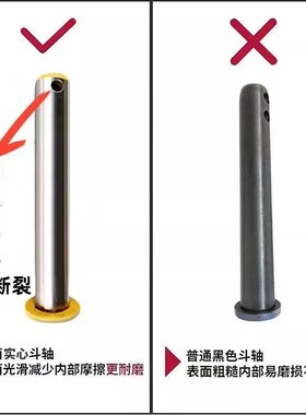 卡特挖掘机专用耐磨斗轴铲斗挖斗销子高强度泵芯轴马拉头连杆配件