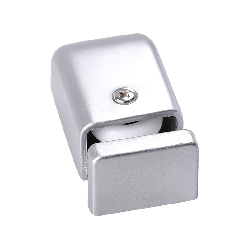 淋浴房配件玻璃移门定位器木门下导轮滑轮推拉门限位器止摆导向器 - 图3