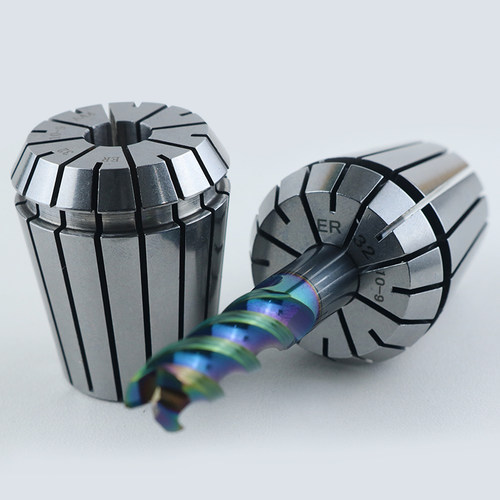 陆钢精工 高端精密弹性筒夹ER夹头ER11 cnc数控雕刻机钻攻机 - 图3