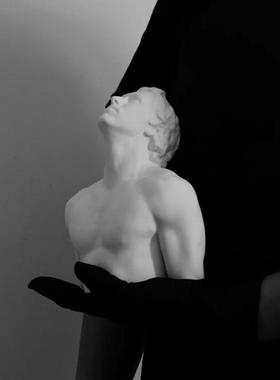 DOONE自由之海雕塑摆件原创石膏艺术装饰品室内书房客厅小众礼物