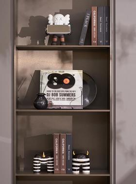 混搭风2025新款电视柜摆件轻奢高档装饰品多巴胺柜子美陈场景布置