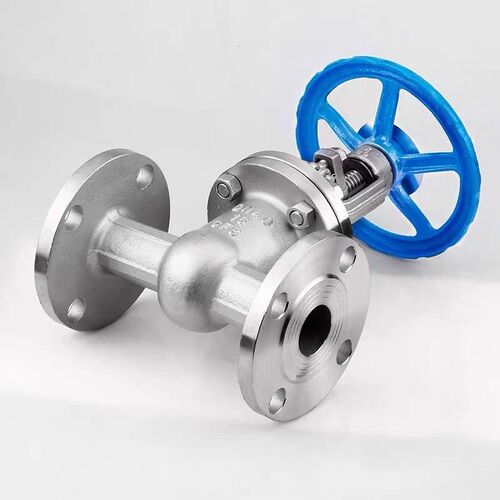 304不锈钢法兰闸阀Z41W-16P耐高温蒸汽船用手动水阀门DN25 50 100 - 图1