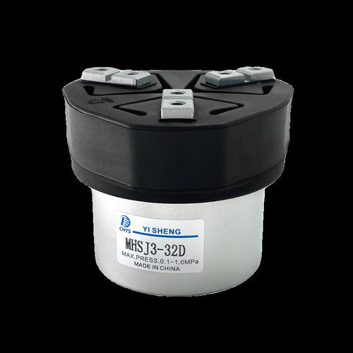 防尘型气动夹爪三爪手指气缸MHSJ3-16D/20D/40D/50/63D - 图3