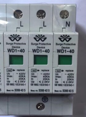 浪涌保护器2P 4P 10-20KA 40KA 80KA 100KA电涌保护器 防雷开关