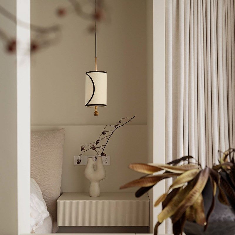 旭呈新款法式复古卧室床头小吊灯主卧奶油中古风床头灯玄关吊线灯,淘宝优惠券,粉丝福利购,淘宝优惠卷