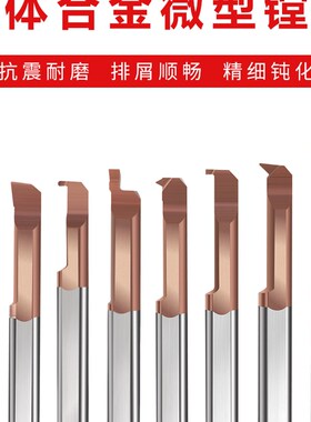 MTR3小孔径不锈钢镗孔刀小径镗刀内孔刀杆钨钢微型车刀小孔镗刀杆