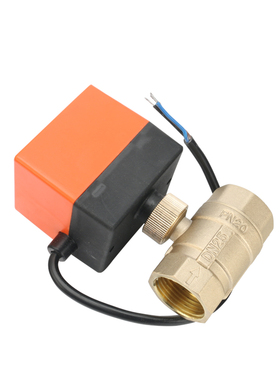太阳能电动球阀二通两通空调地暖球阀ADC12V24V220V 4/6分DN20 15