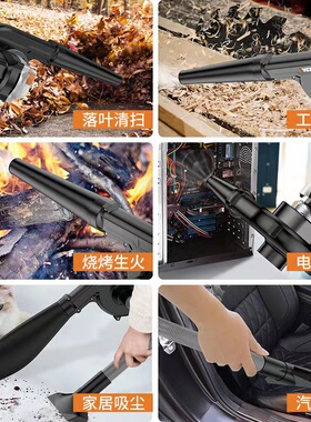 角磨机改鼓风机强力小型吹吸两用转换器吹风吸尘多用途电动工具配