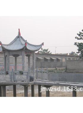 层六角雕龙石雕亭子哪里卖 龙雕凉亭图集 石造百龙亭价格