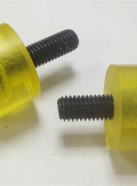 带沉孔聚氨酯压块沉孔防撞头优力胶缓冲垫片减震垫沉头孔防撞垫块