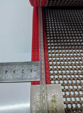 铁氟龙网带耐高温输送带膜包机UV机隧道炉收缩烘房过油特氟龙网带