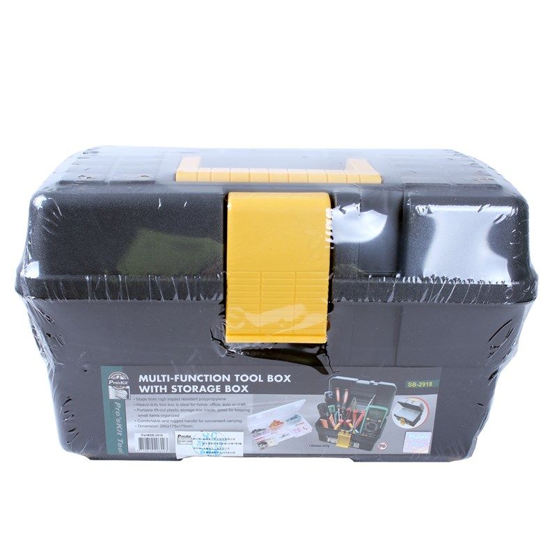 台湾宝工 家用工具箱 内盒式 收纳 美容 电工箱 含元件盒 SB-2918,淘宝优惠券,粉丝福利购,淘宝优惠卷