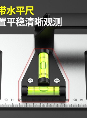 水电画线神器 水电工开槽划线定位模板86型底盒线盒装修辅助工具