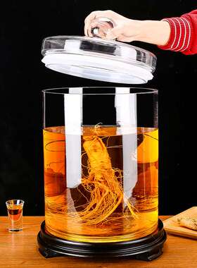 泡酒玻璃瓶带龙头密封酒坛家用大容量50斤100斤酒坛加厚泡酒