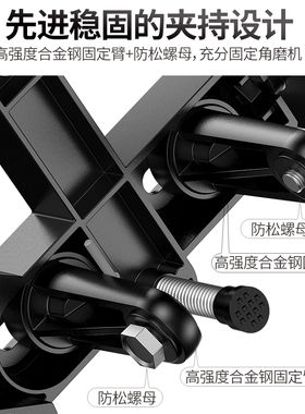科麦斯角磨机支架万用多功能磨光机改装台锯小型切割机架固定架子