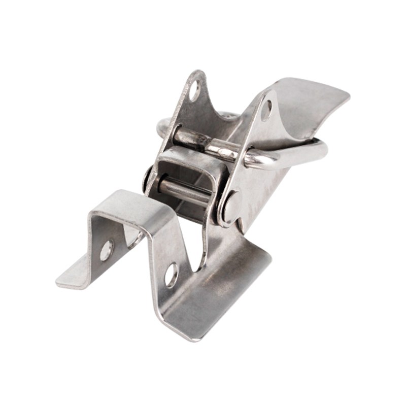 聚以环304不锈钢奶桶扣保温桶快开盖子锁紧固定卡扣直勾折弯扣 - 图3