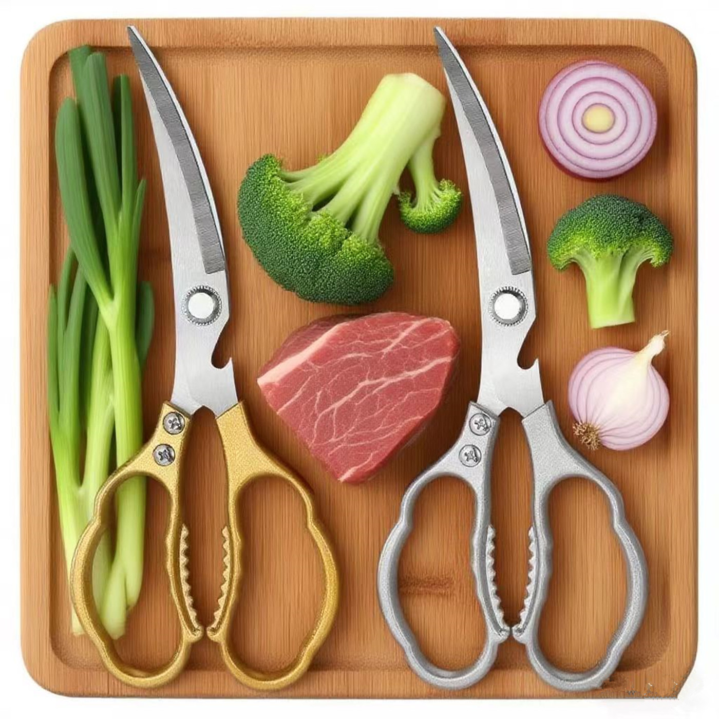 强力剪家用鸡骨剪不锈钢多功能锋利食物剪刀食品级烤肉好剪刀厨房