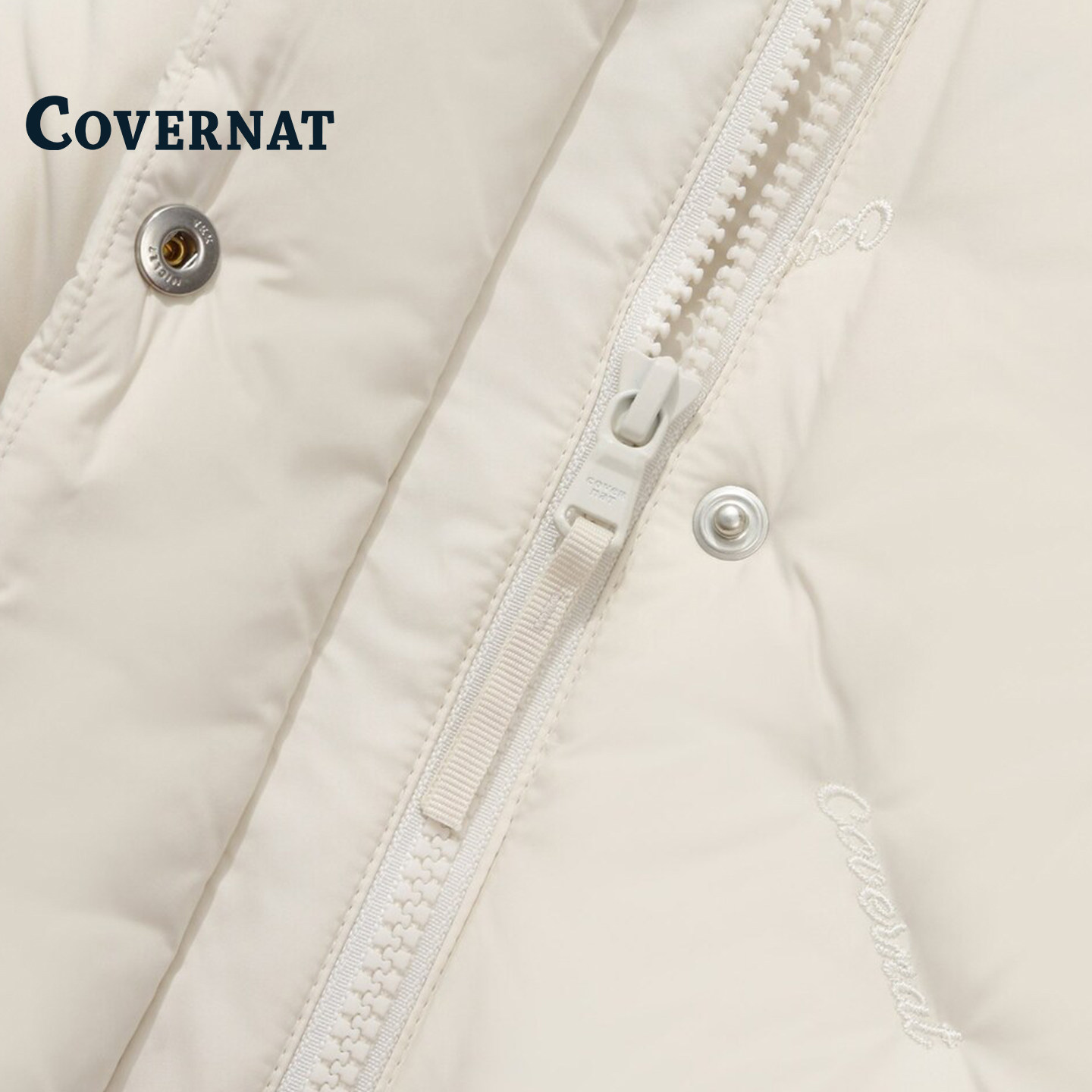 COVERNAT韩国羽绒马甲女2025新款鸭绒保暖运动短外套休闲无袖背心,淘宝优惠券,粉丝福利购,淘宝优惠卷