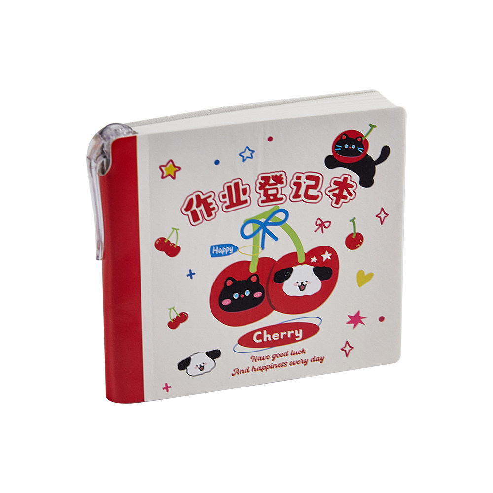 卡通图案学生专用作业登记本 高颜值mini自带笔插位作业完成记录,淘宝优惠券,粉丝福利购,淘宝优惠卷