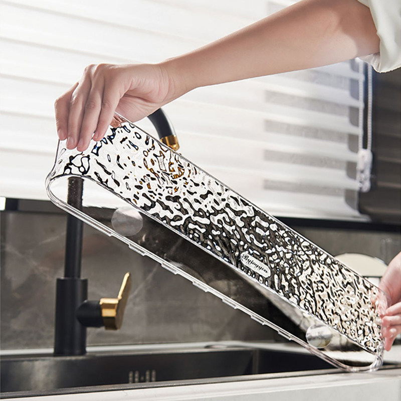 挡水条波纹水槽挡水板洗手盆洗碗池厨房水池防溅水挡板台面水槽边,淘宝优惠券,粉丝福利购,淘宝优惠卷