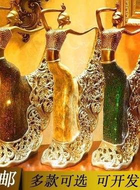 创意时尚家居饰品树脂摆件办公室酒柜电视柜橱窗书桌装饰品摆设