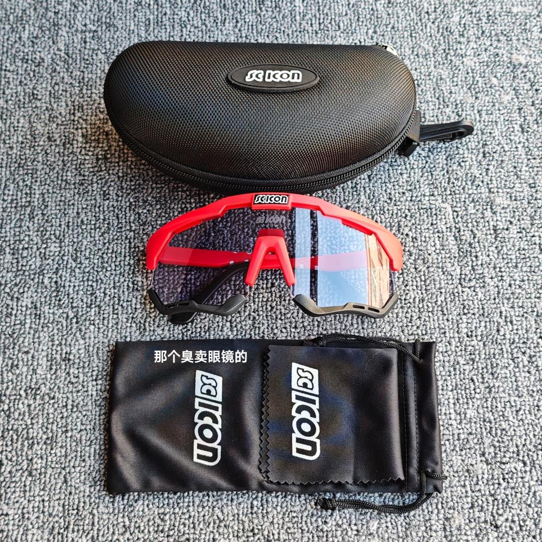 SCICON环意波加查冠军同款公路自行车骑行变色日夜两用全天候眼镜 - 图2