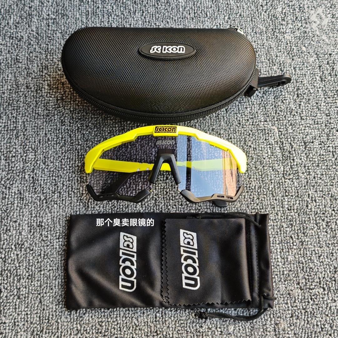 SCICON环意波加查冠军同款公路自行车骑行变色日夜两用全天候眼镜 - 图3