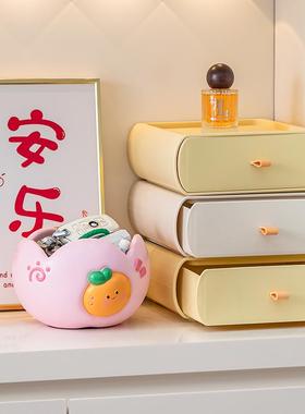 玄关钥匙收纳摆件入户门口客厅家居桌面轻奢装饰品送搬家乔迁礼物