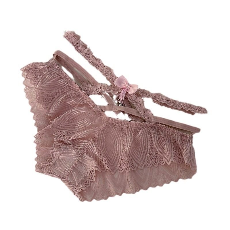 风性感蕾丝内裤女铃铛装饰交叉镂空痕蜜臀女士裤,淘宝优惠券,粉丝福利购,淘宝优惠卷