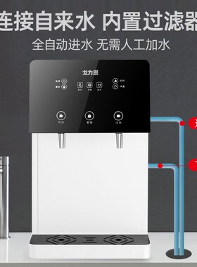 戈力思台式家用净饮加热一体商用直饮机公司饮水机过滤净化开水器