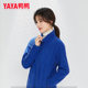 Duck polar fleece stand collar short coat for women fleece jacket