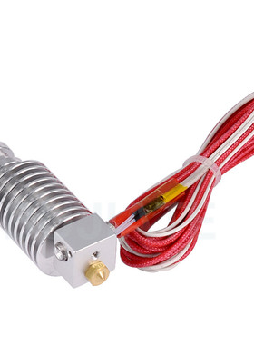3D打印机配件 J-head金属挤出头E3D V5挤出机喷头远近程1.75 /3mm