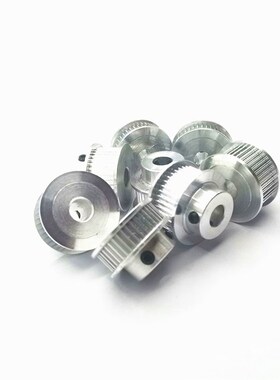 带宽6MM-10MM3D打印机配件2GT同步轮皮带轮GT2带轮BF型48齿涨紧轮