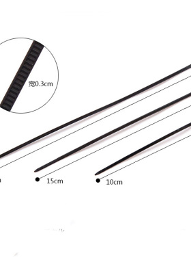 style+ 扎带大号3mm200mm白色尼龙束线扣耐高温固定座 扎带包邮