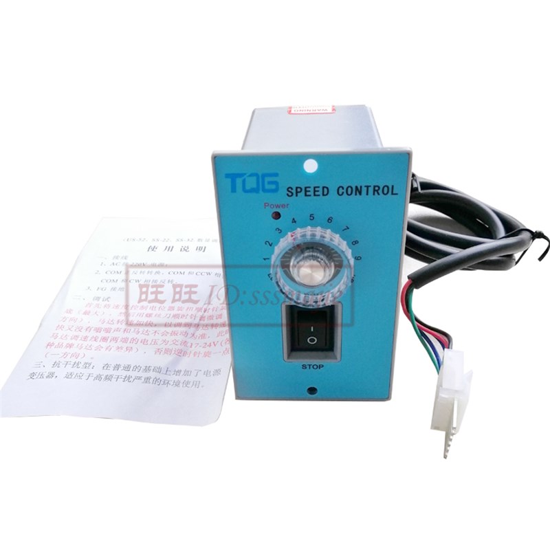 TQG SPEED CONTROL台崎单相220V电机调速器开关25/40/60/90/120W - 图0