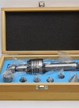 精密MT4插入式回转顶尖莫氏3号4号5号顶尖套装可换头多功能顶针