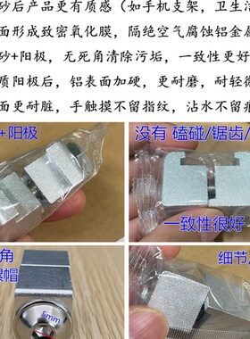 KF钩型卡箍 ISO铝合金C型卡箍 法兰卡钳螺栓单/双边螺母  M10 M8