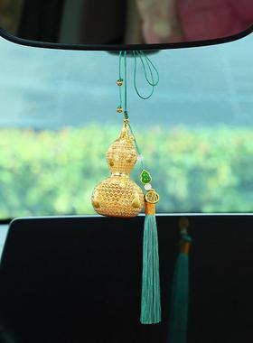 黄铜花丝葫芦摆件 福禄挂饰家居桌面镂空铜葫芦工艺品挂件礼品