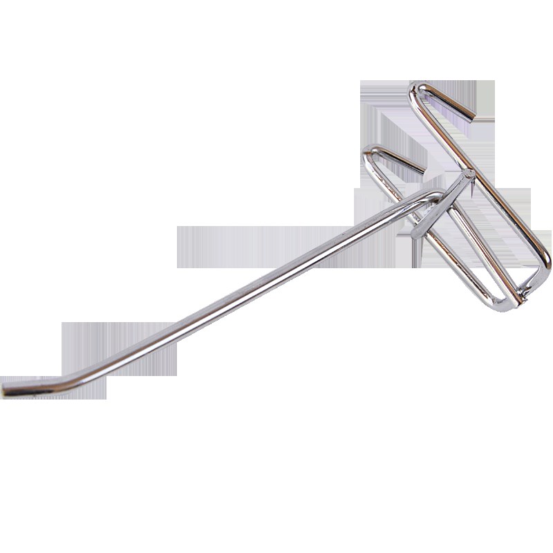 Supermarket shelf hooks mobile phone accessories accessories slot plate hole plate orifice plate square pipe network T grid hook hook extension hook